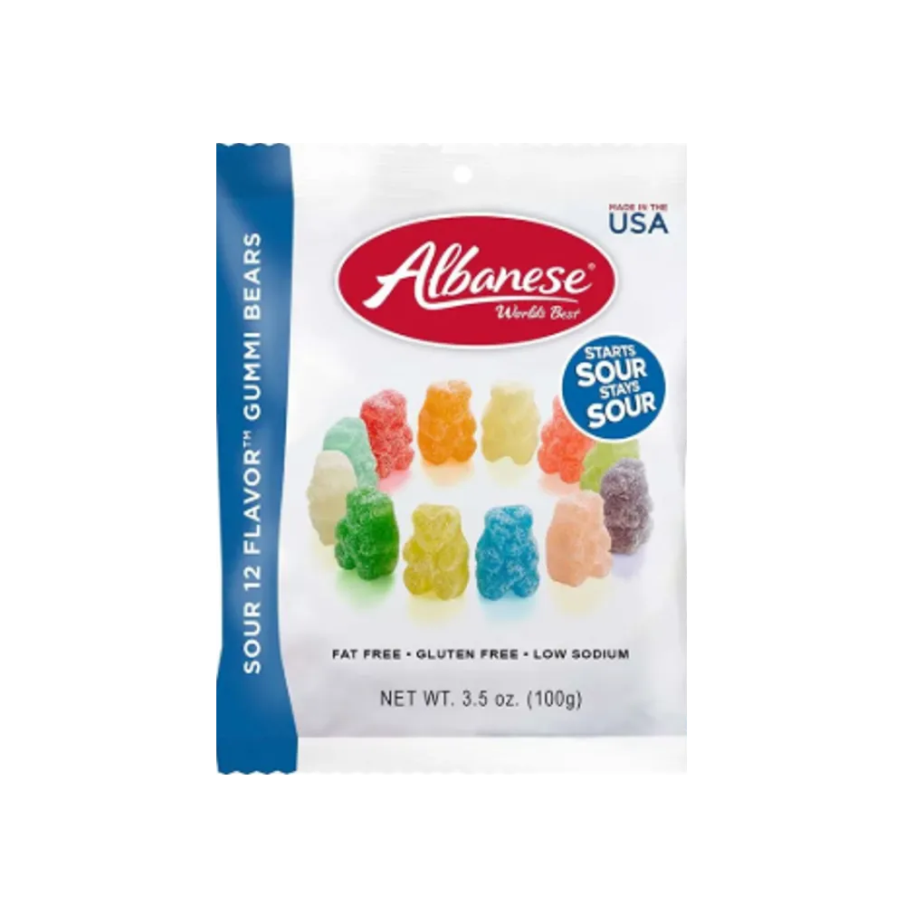 GOMITAS DE OSITOS ALBANESE AGRIDULCES ALBANESE 198 GRAMOS