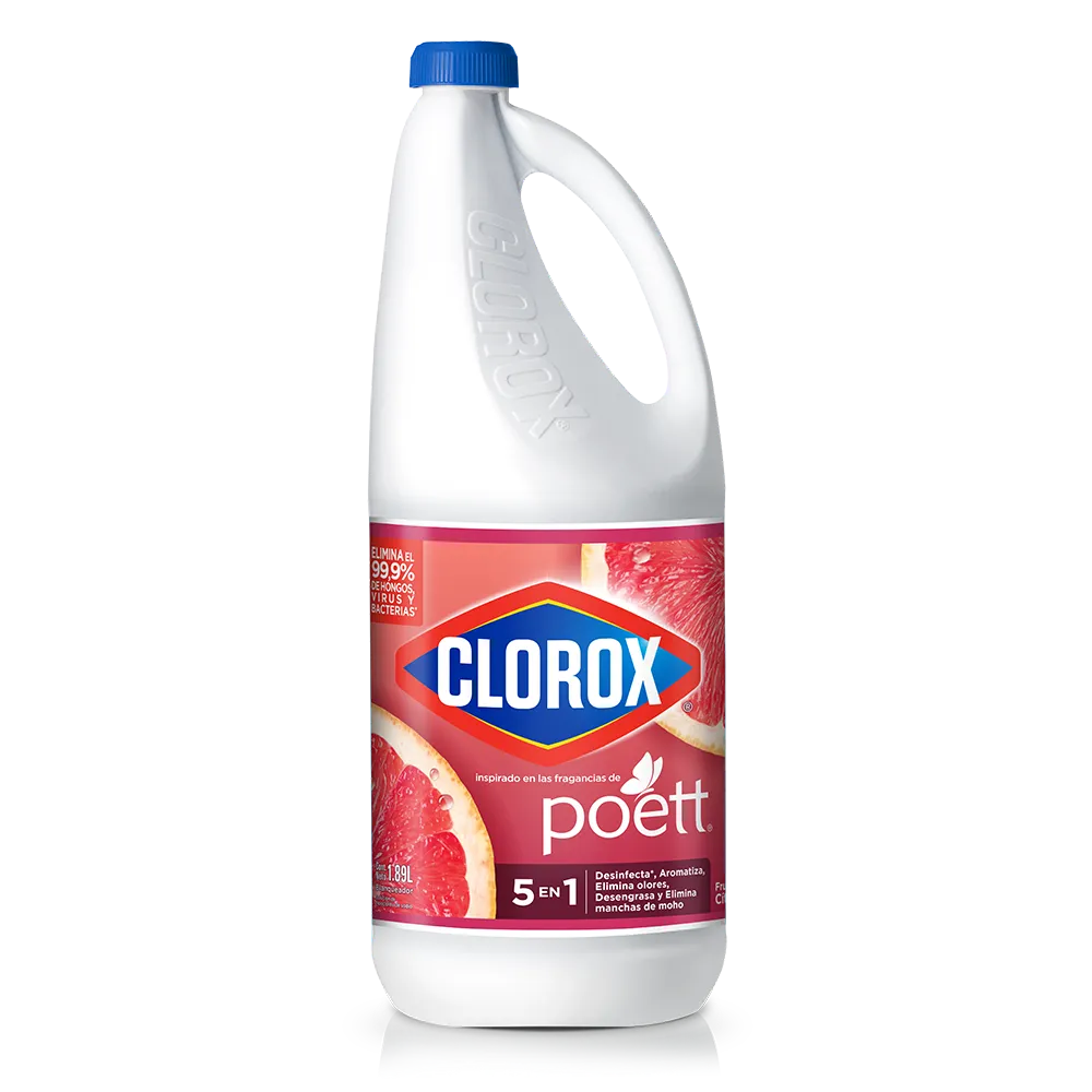 BLANQUEADOR LIQUIDO CITRICOS CLOROX 1.89 LITRO