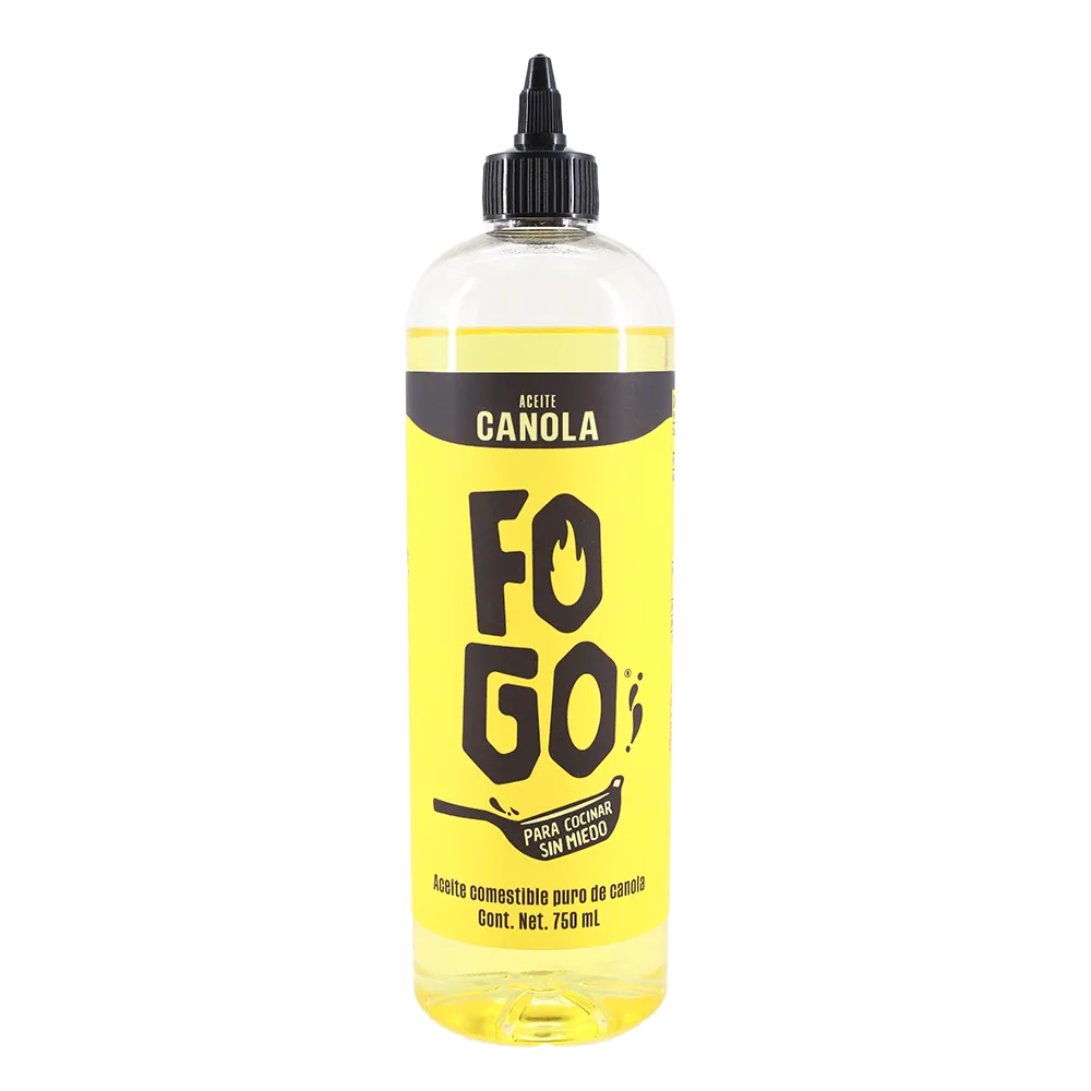 ACEITE PURO DE CANOLA FOGO 750 MILILI