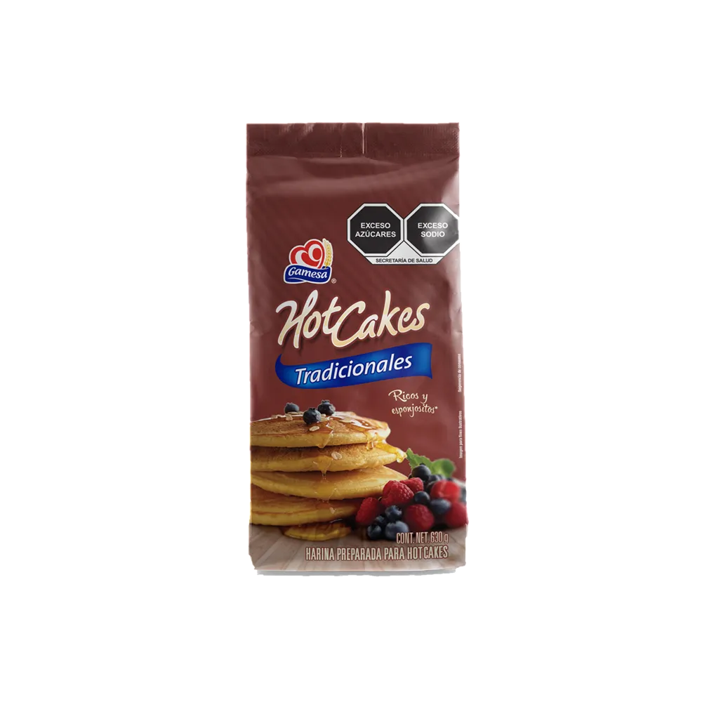 HARINA PARA HOT CAKES TRADICIONAL GAMESA 630 GRAMOS