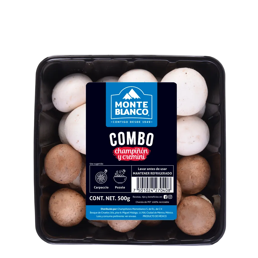 Combo Champiñón Monte Blanco Pza