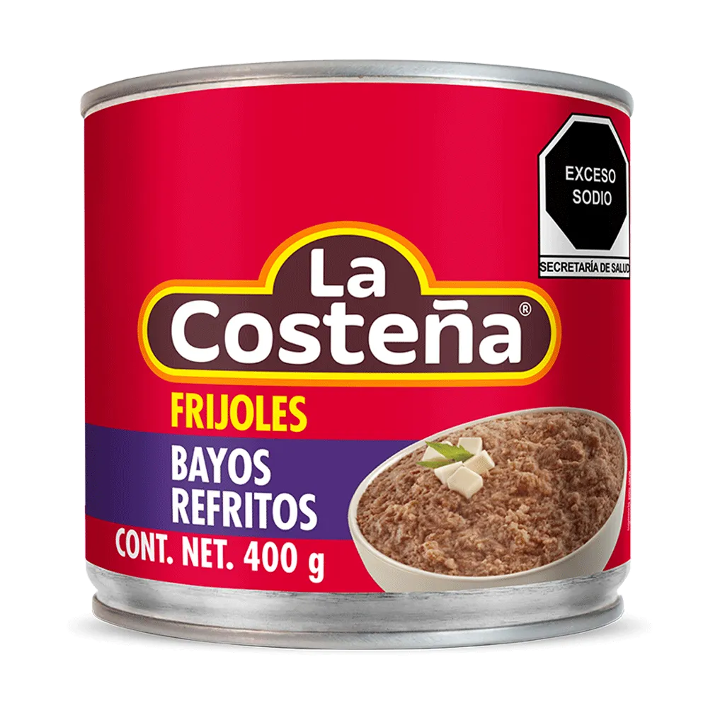 Frijol Bayo Refritos La Costeña 400 g