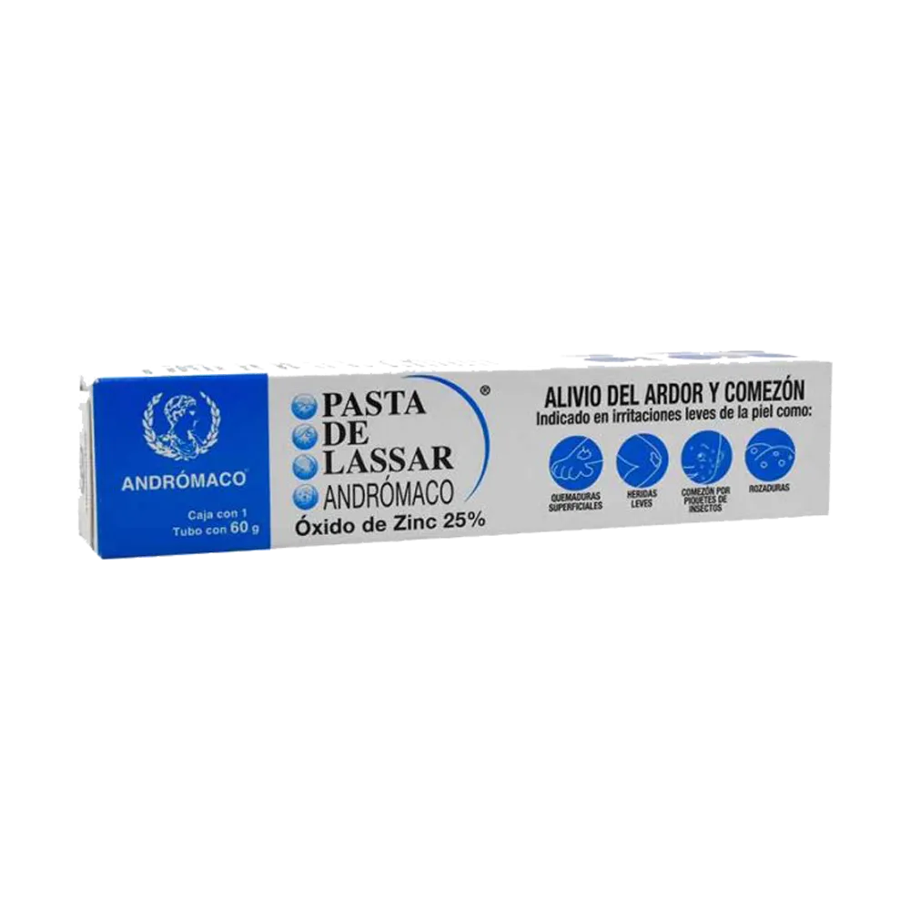 Pasta Lassar Pomada Tubo Andromaco 60 g