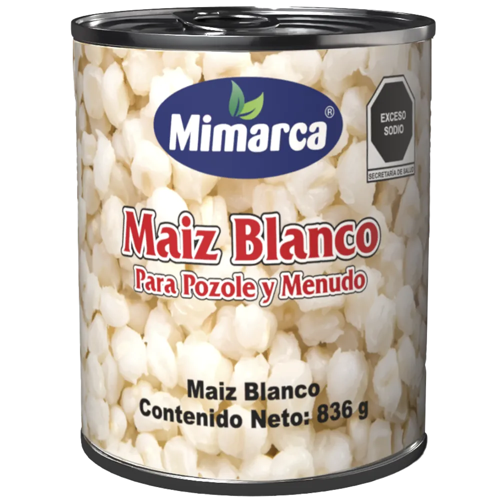 Maiz Para Pozole Blanco Mimarca 836 g