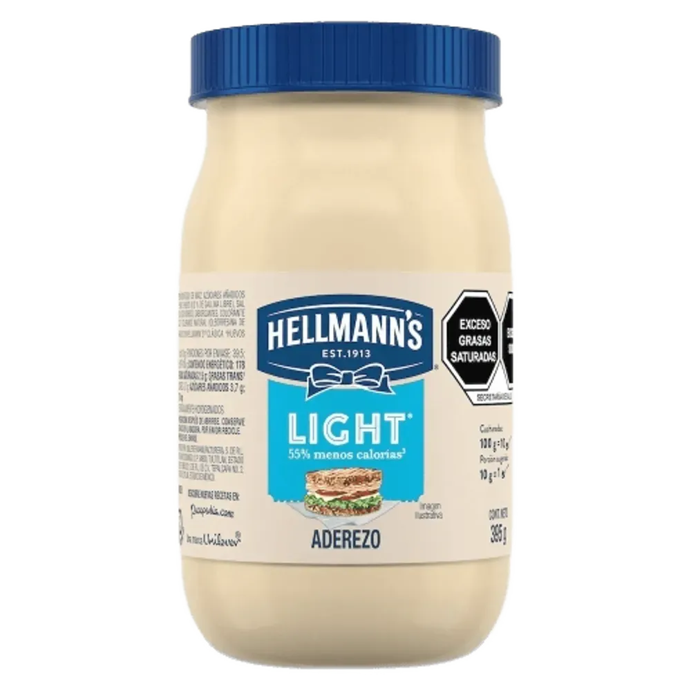 Mayonesa Light Hellmanns 395 g