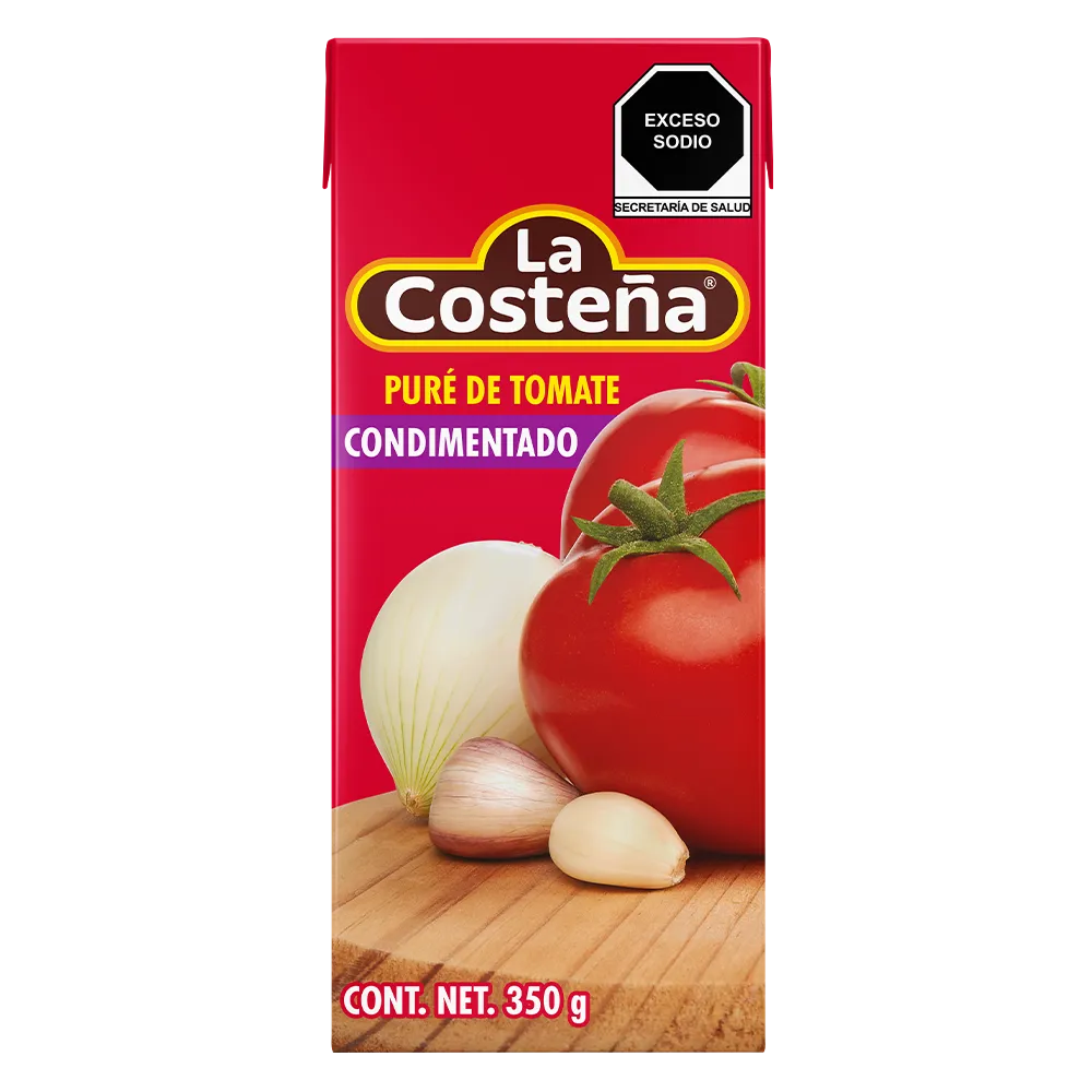Pure De Tomate Condimentado La Costeña 350 g