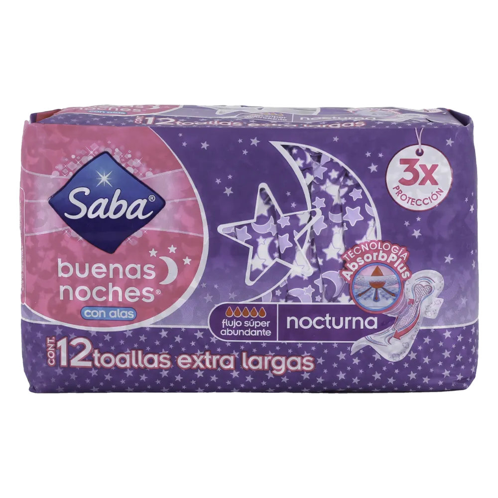 Toalla con Alas Buenas Noches Saba 12 Pza
