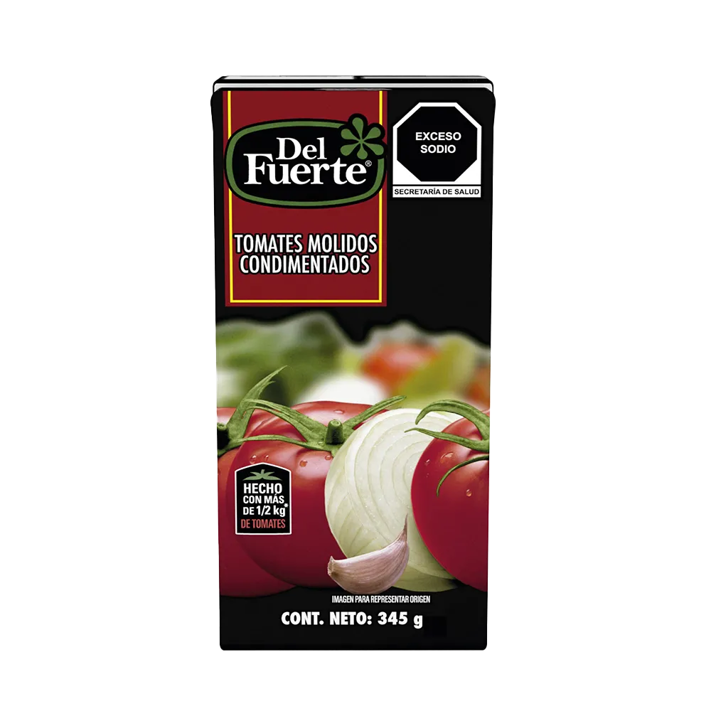 Tomates Molidos condimentados Del Fuerte 345 G