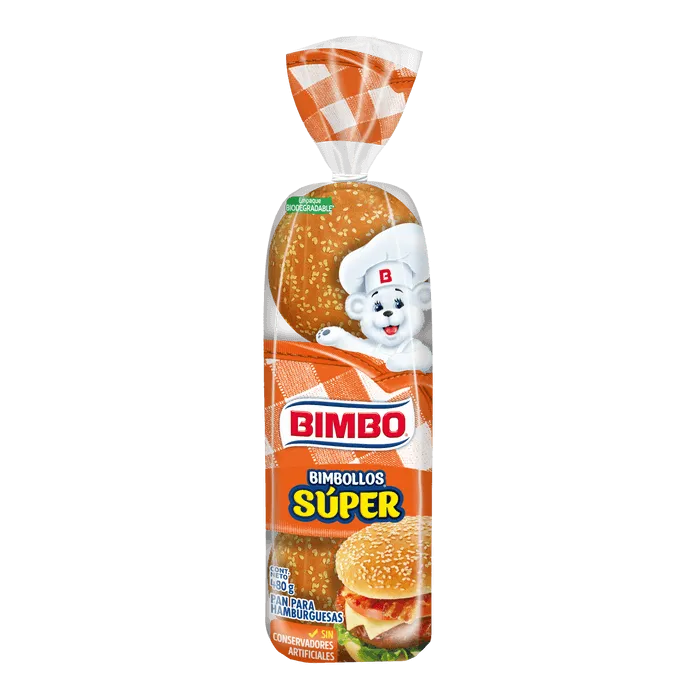Pan Hamburguesa Bimbo 480 g