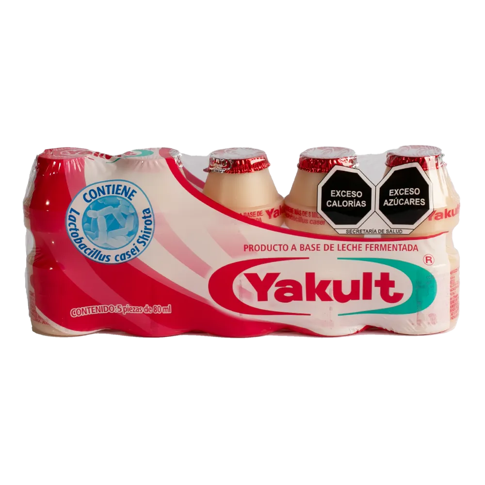 Bebida Lactofermentada Yakult 5 Pza