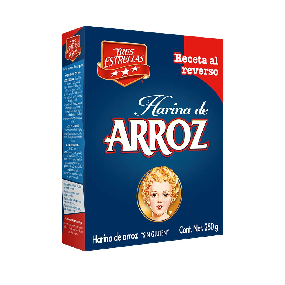 Harina De Arroz Tres Estrellas 250 g