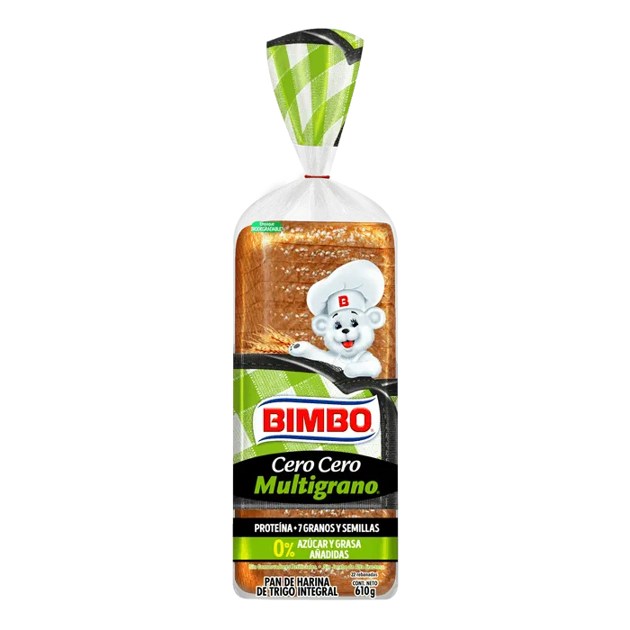 Pan Multigrano Cero Cero Bimbo 610 g