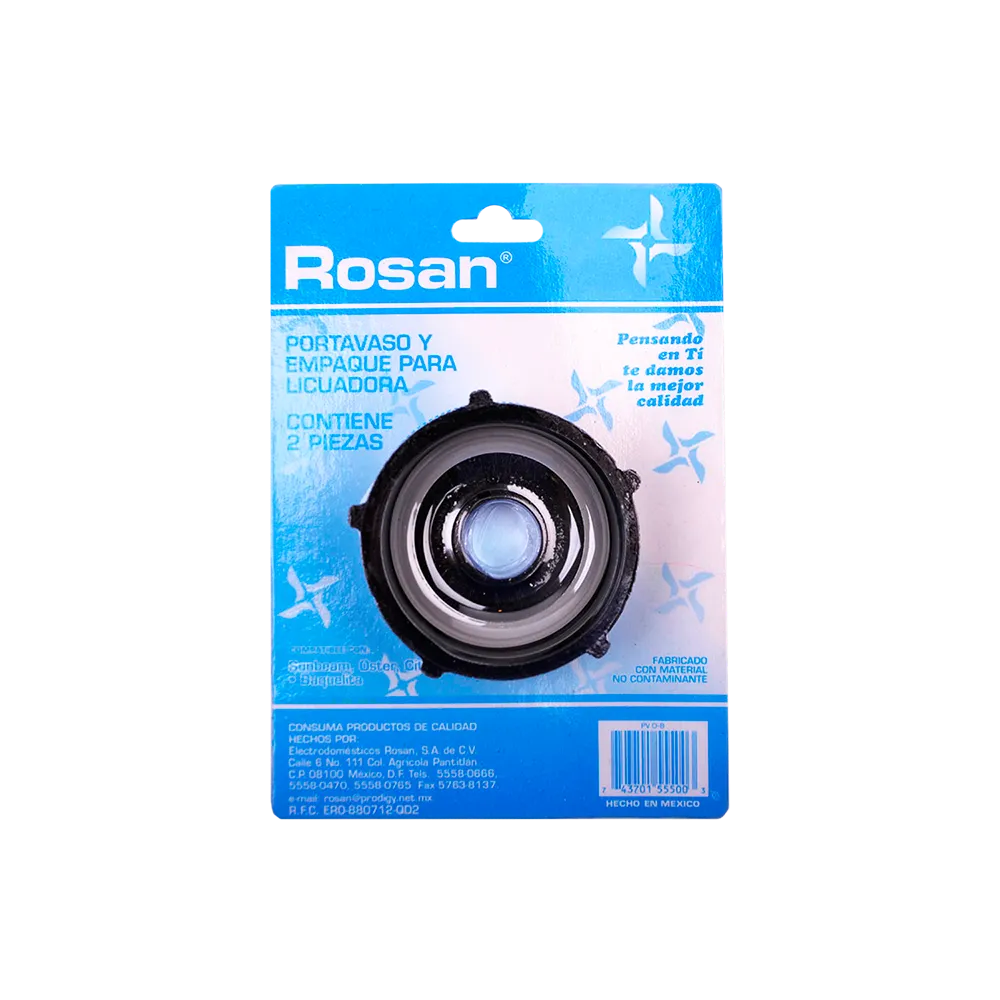 Porta Vaso Baquelita Para Licuadora Rosan 1 Pieza