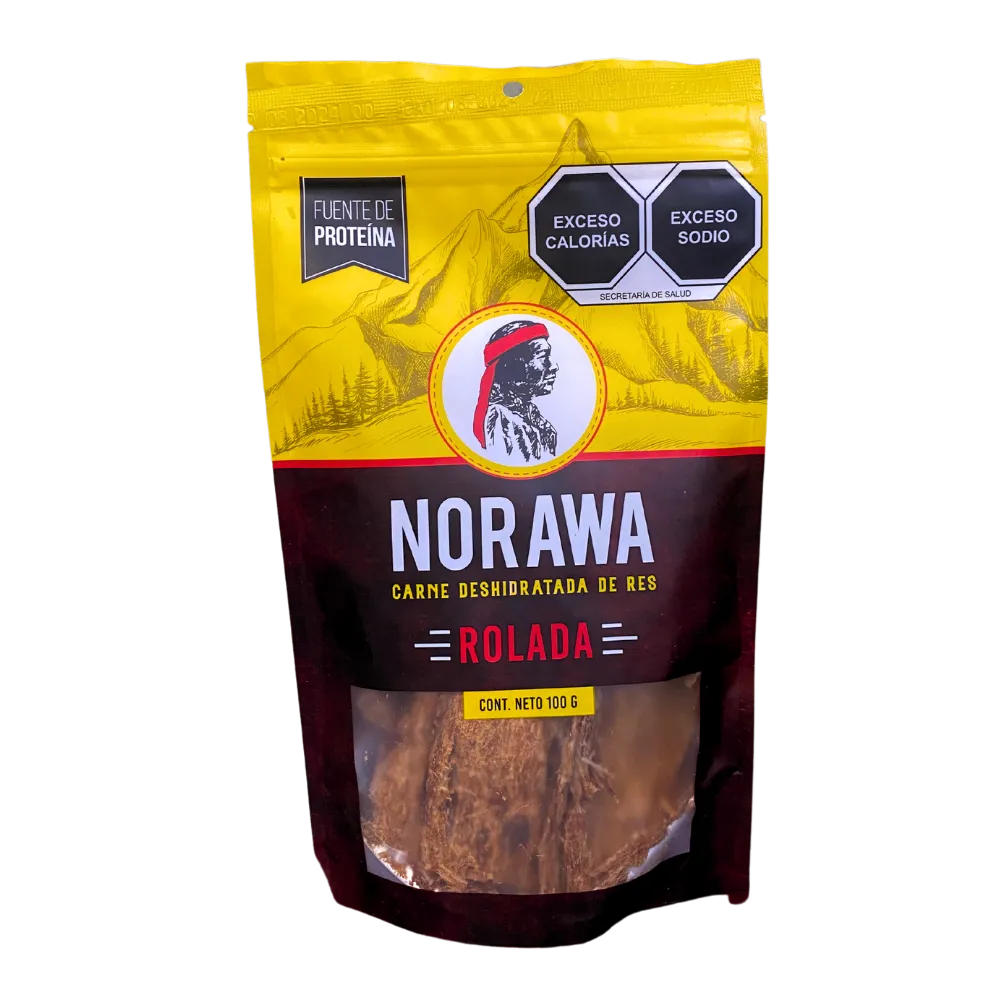 Carne Seca en Trozo natural Natural Norawa 100 g
