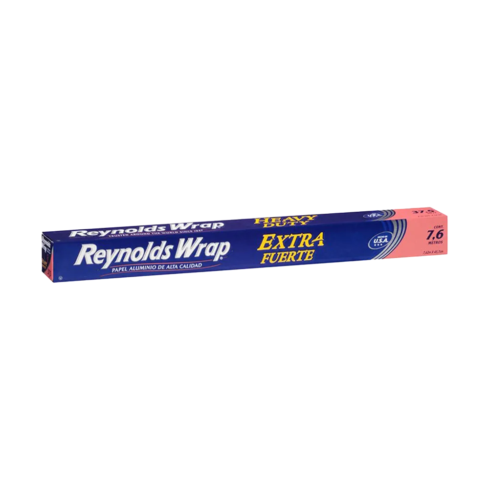 Papel Aluminio 7.6Mx45Cm Extra Wide Reynolds 7.6 M