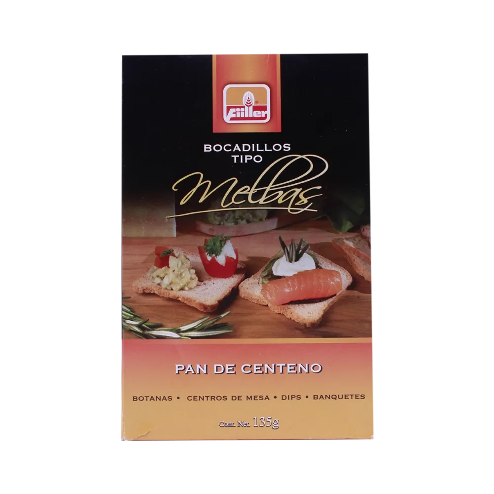 Pan Centeno Tipo Melba Filler 135 g