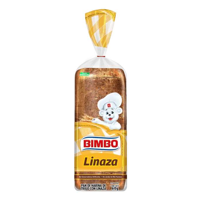 Pan Multigrano Linaza Bimbo 610 g