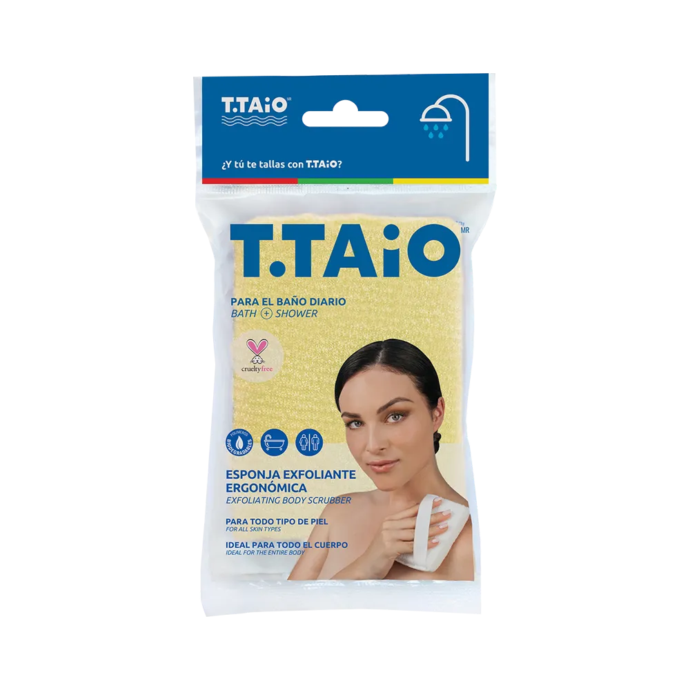 Toalla Bano Rigida Masaje T.Taio 1 Paquete