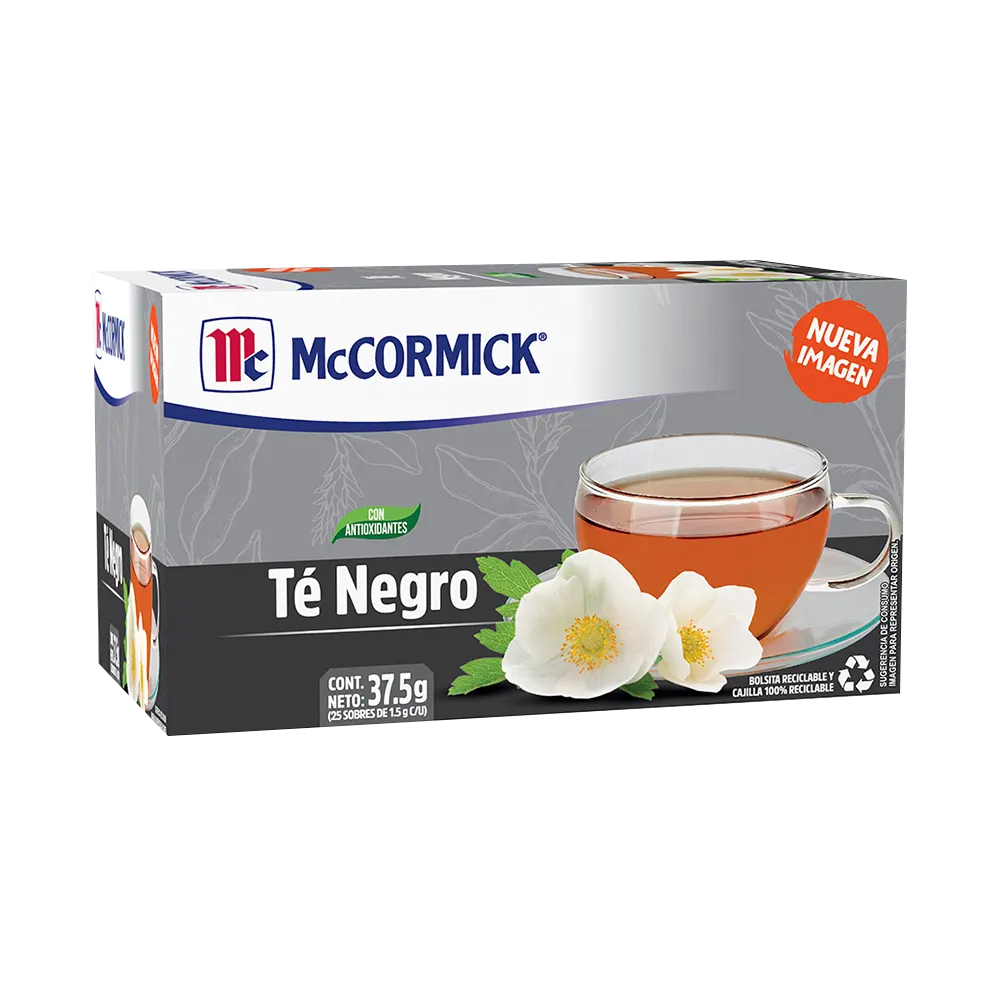 Té Negro Mccormick 25 Sobres
