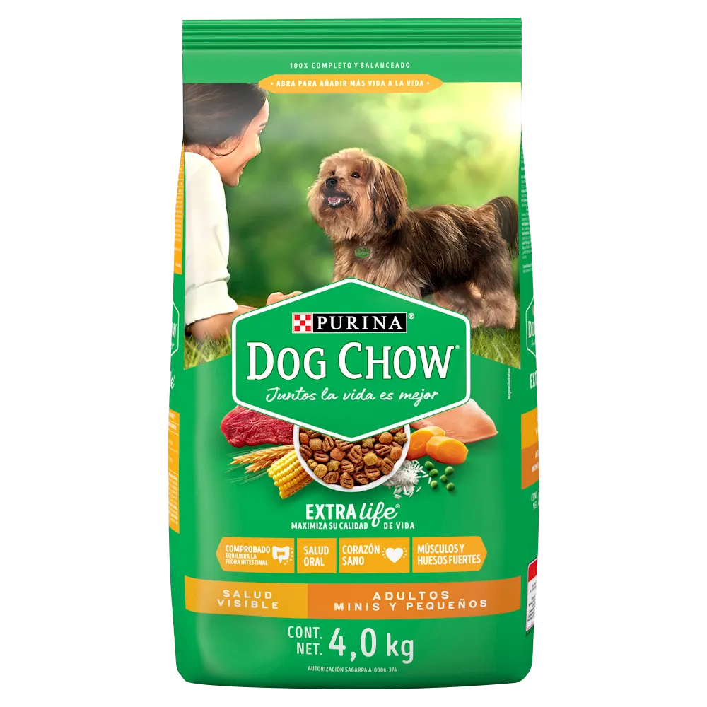 Alimento Seco Para Perro Adulto Rza Peq Adulto Raza Peq Dog Chow 4 Kg
