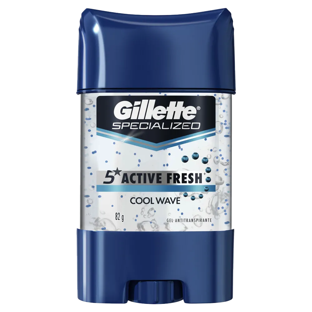 Antitranspirante Gel Beads Cool Wave Gillette 82 g