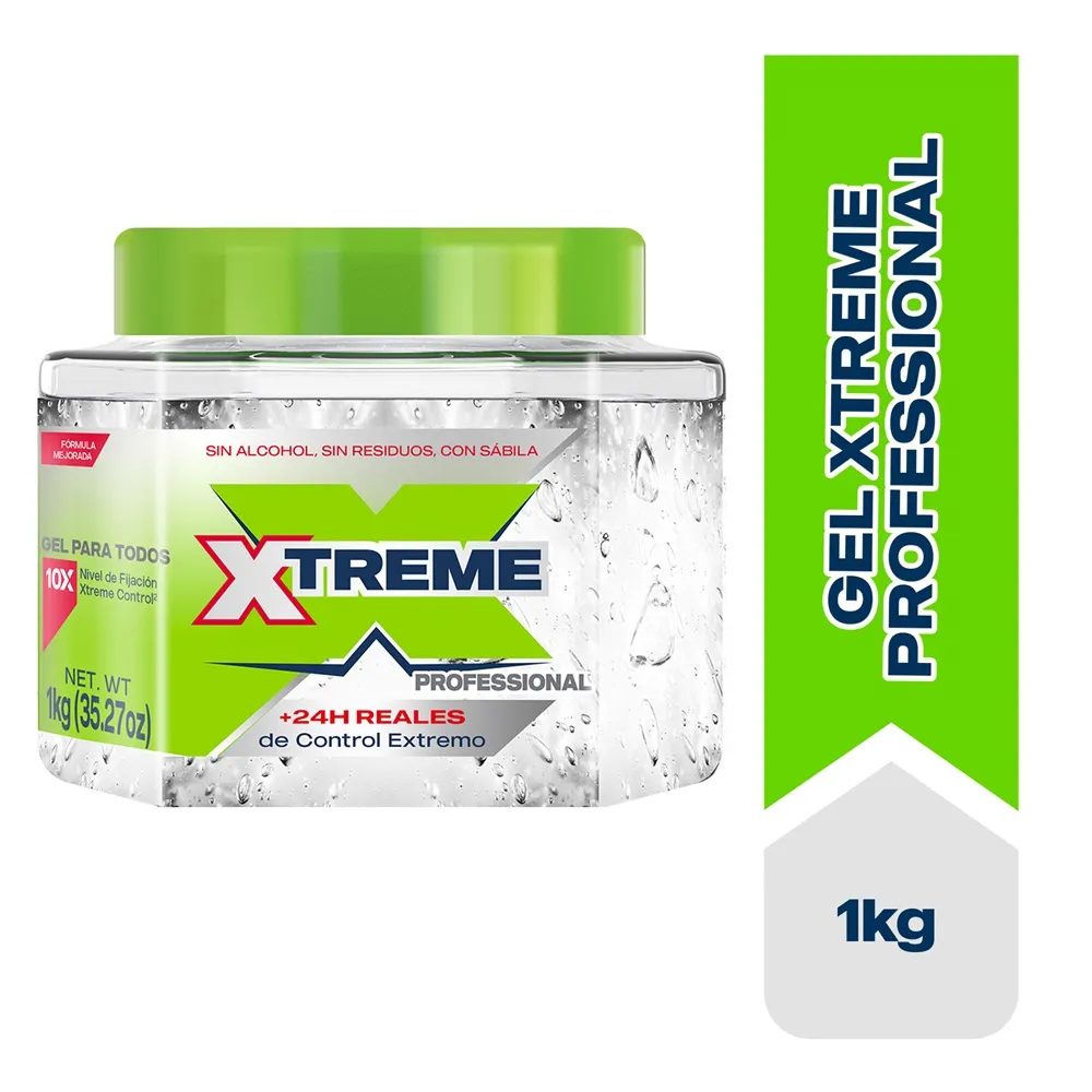 Gel Fijador Control Extremo Xtreme 1 Kg