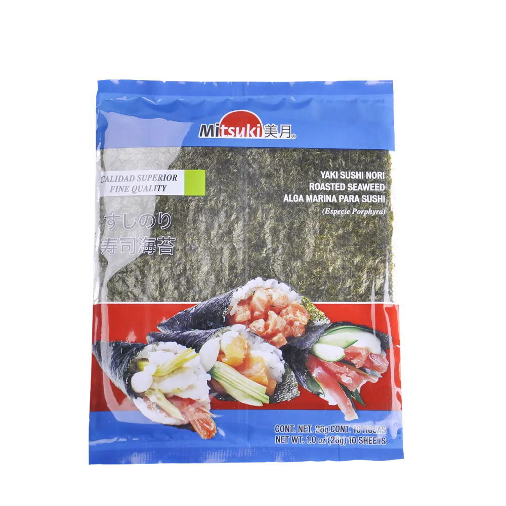 Comida Oriental Alga Marina Para Sushi Mitsuki 28 Gr