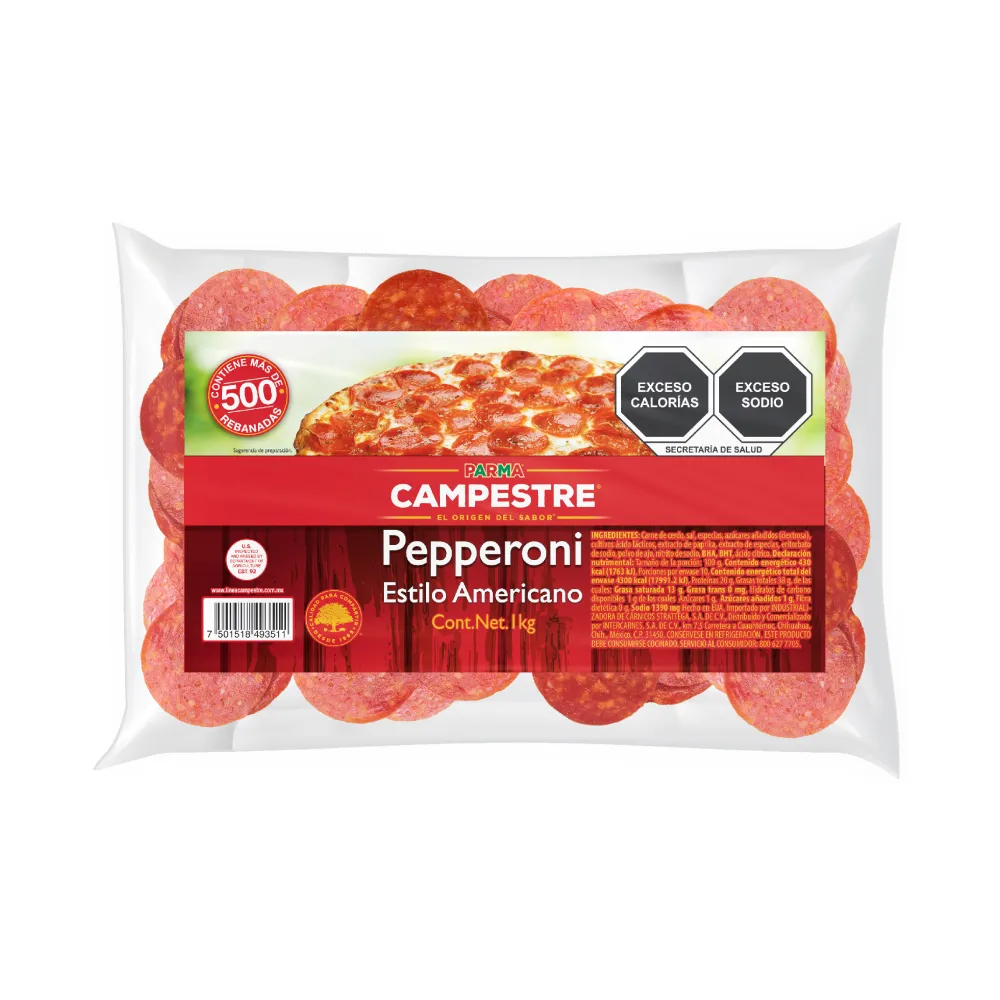 Pepperoni Campestre Por Kg