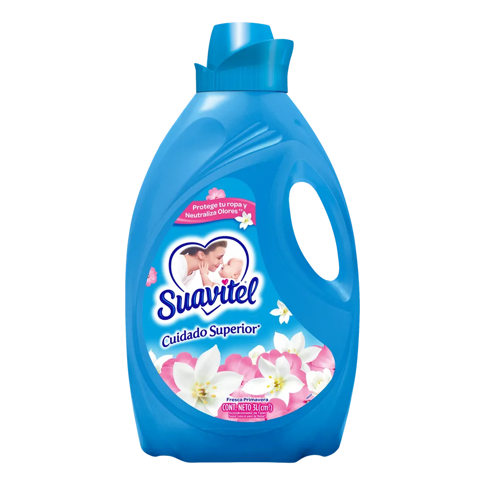 Suavizante Cuidado Superior peimaveral Suavitel 3 lt