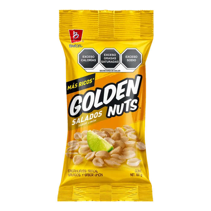 Cacahuates Sal Golden Nuts 100 g