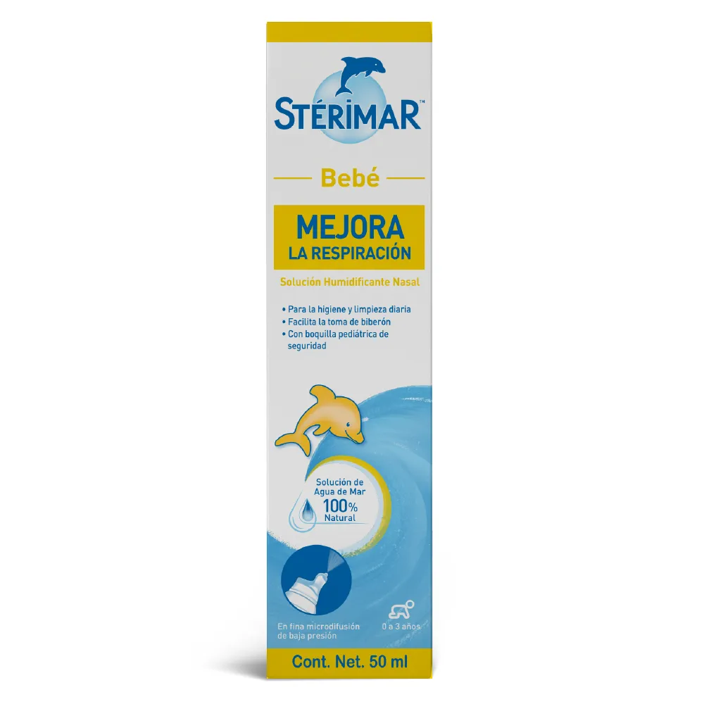 Sterimar Bebe Solucion Agua De Mar Church & D 50 Ml