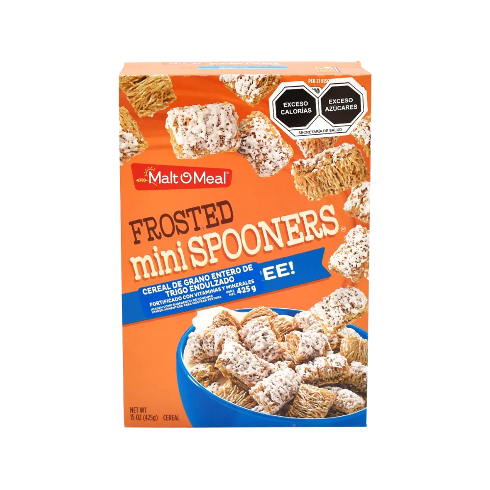 Cereal Spooners Frosted Mini Malt O Meal 425 g