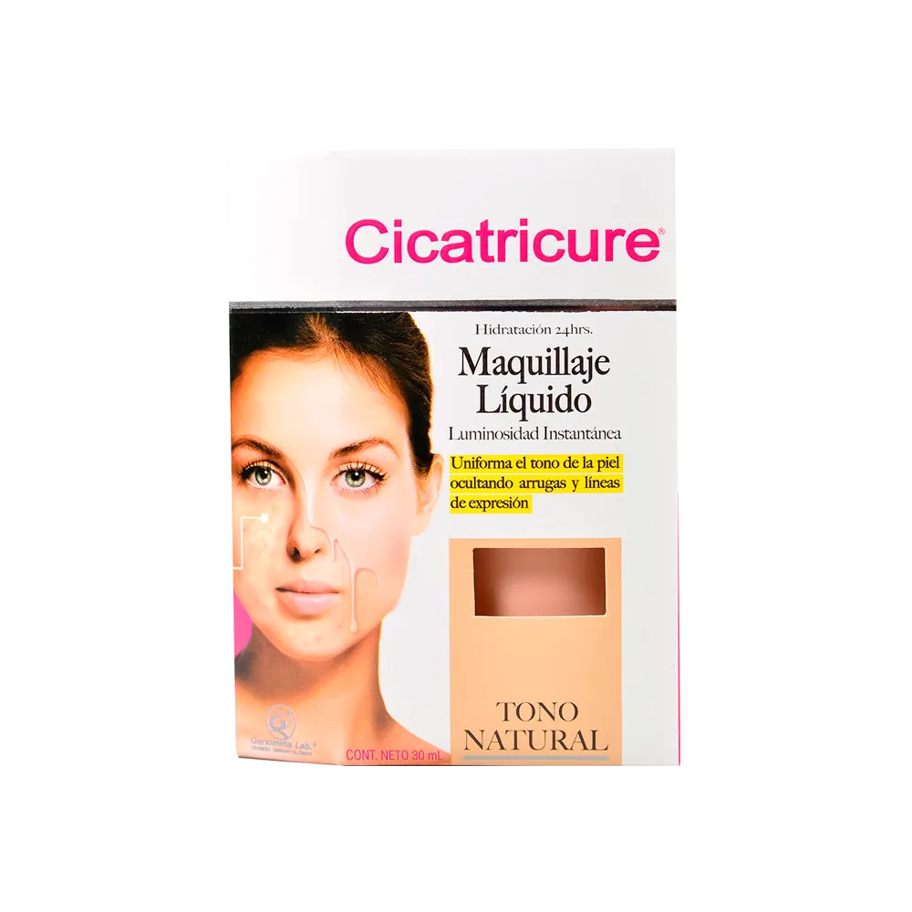 Cicatricure Maquillaje Genommalab 30 Ml