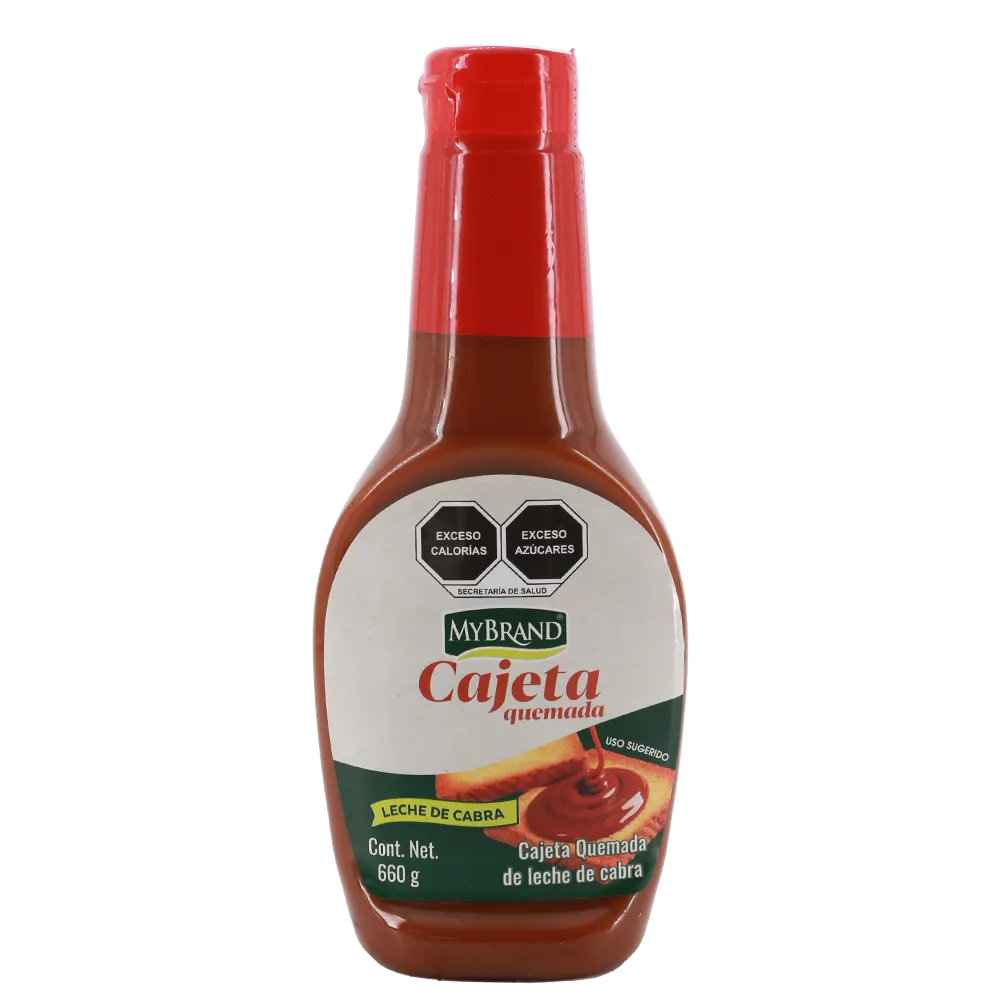 Cajeta Squeeze Quemada Mybrand 660 g