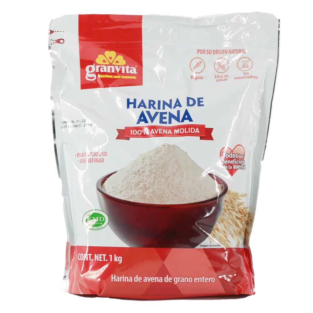 Harina De Avena Granvita 1 Kg