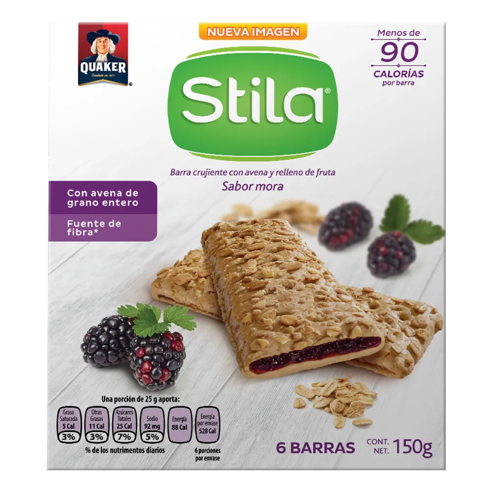 Barra De Cereal Stila Moras Quaker 150 g
