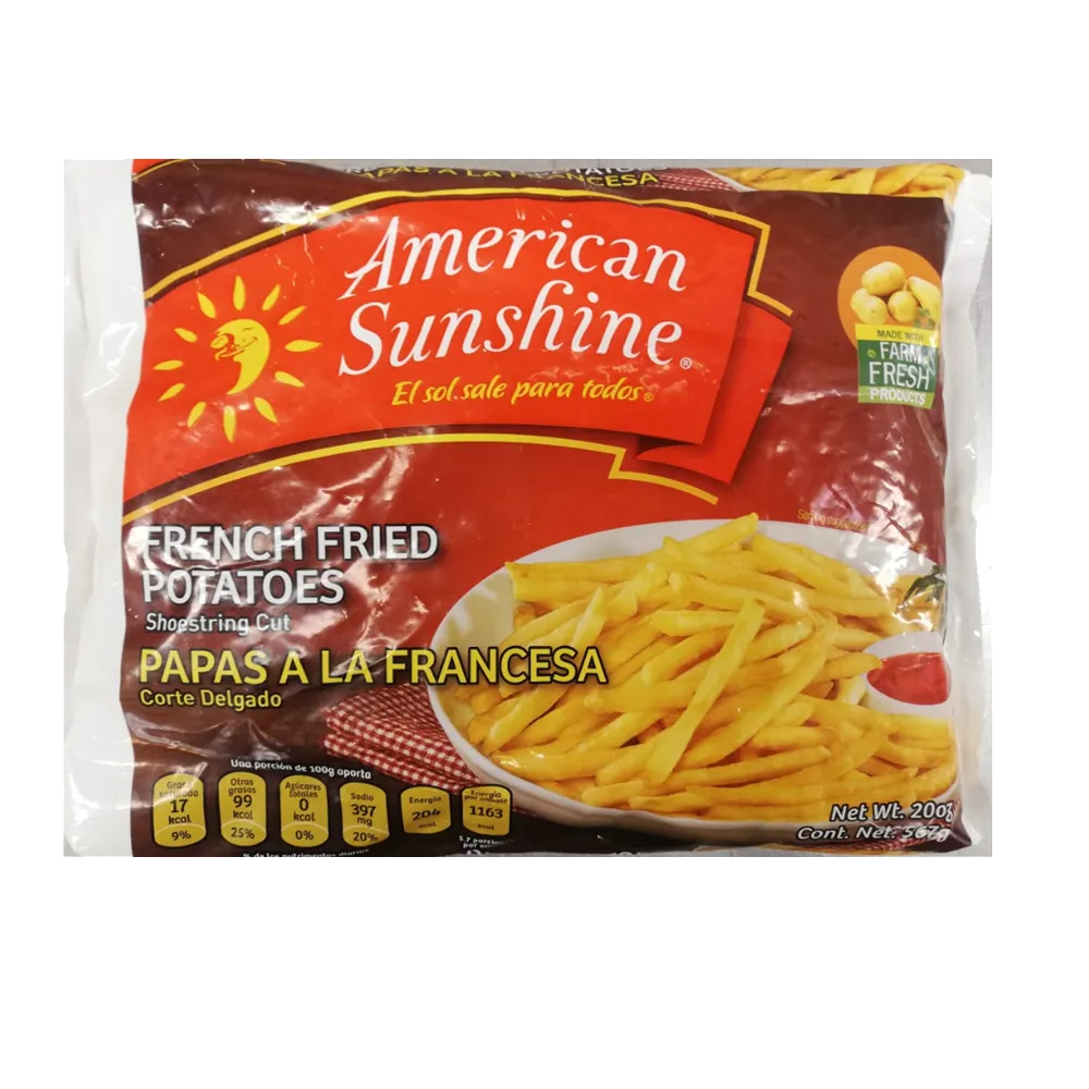 Papas Corte Fino Americ Sunshine 567 g