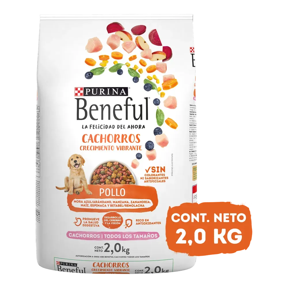 Alimento Seco Para Cachorro Pollo Beneful 2 Kg