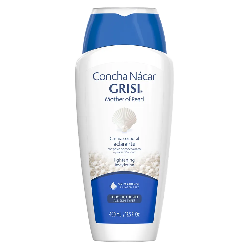 Crema Liquida Corporal Concha Nacar Grisi 400 Ml