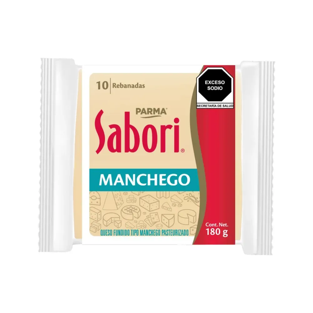 Queso Manchego Rebanado Sabori 180 g