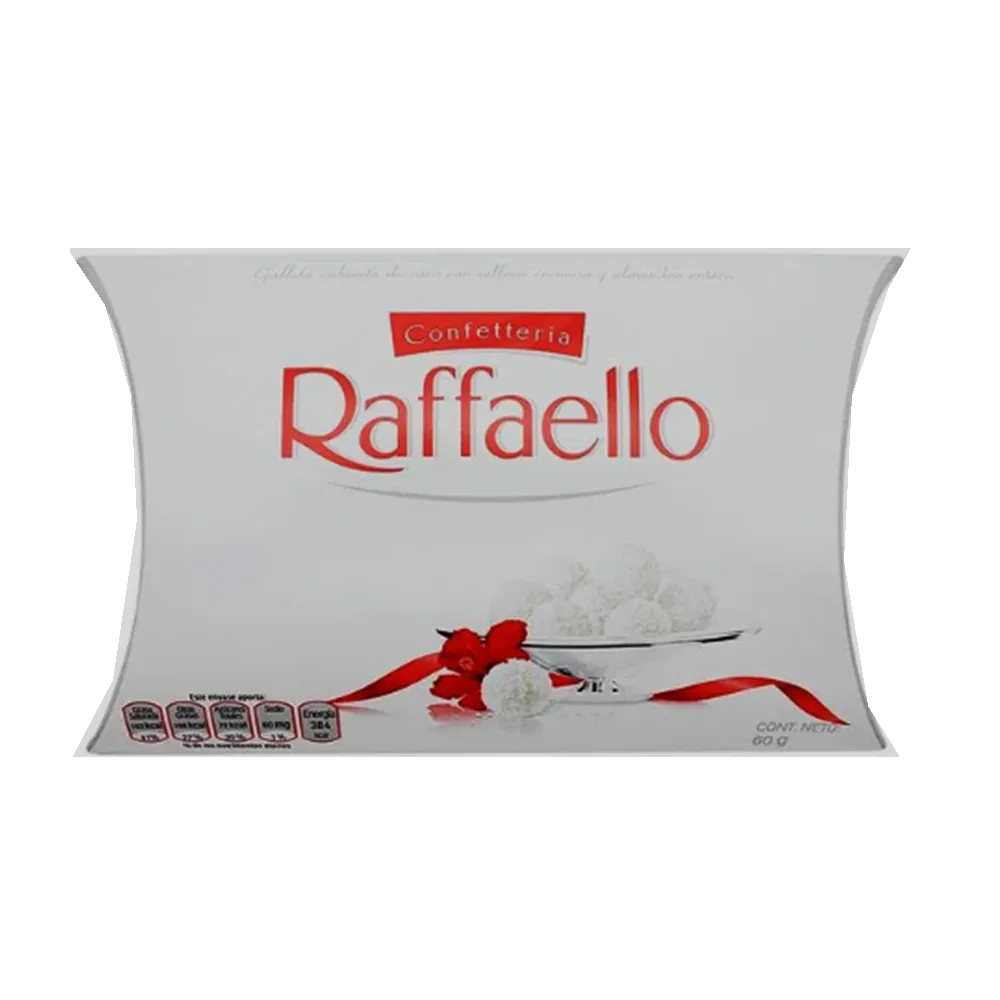 Caja Chocolate T6 Raffaello 60 g