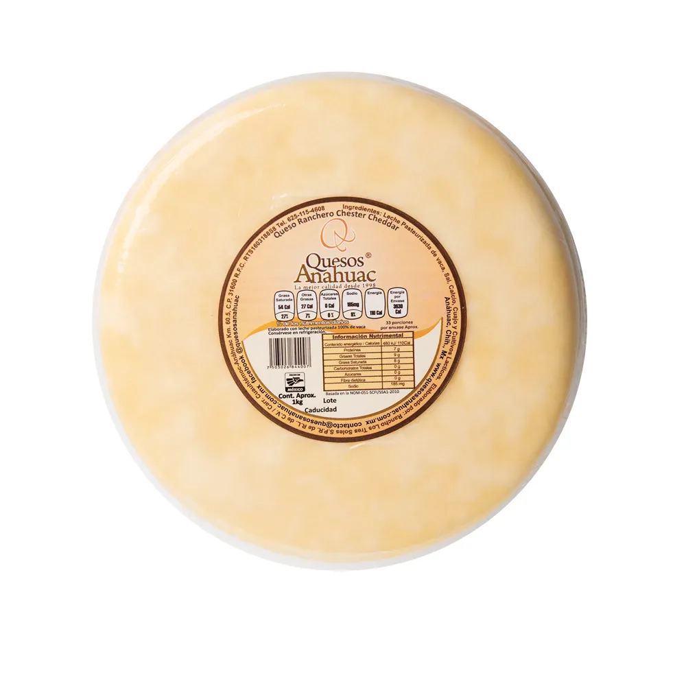 Queso Ranchero Anahuac 1 Kg