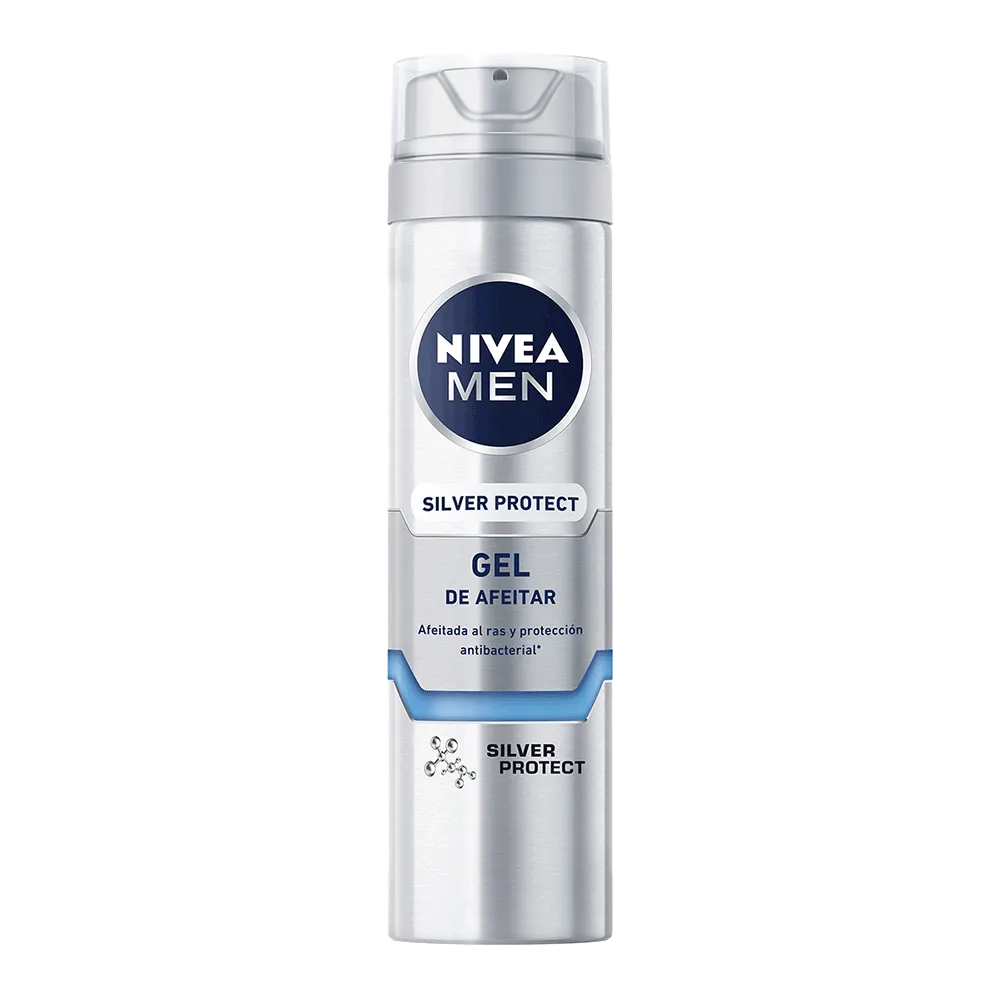 Gel Afeitar Silver Nivea Men 200 Ml
