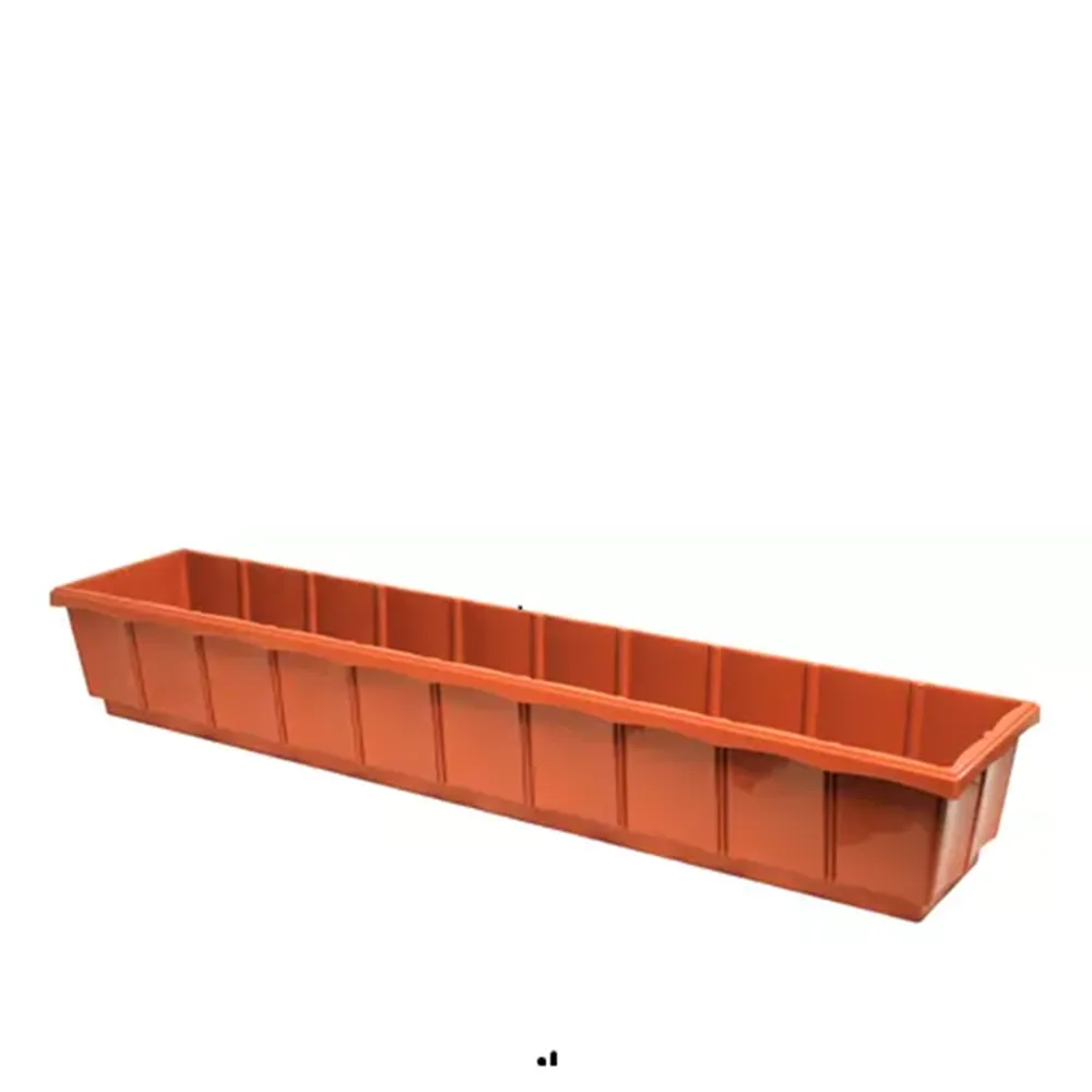 Maceta Rectangular 836C Terracota Dnovo 1 Pz