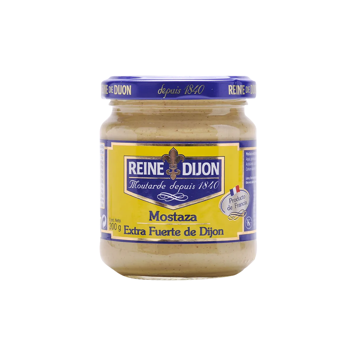 Mostaza Extra Fuerte Reine De Dijon 200 g