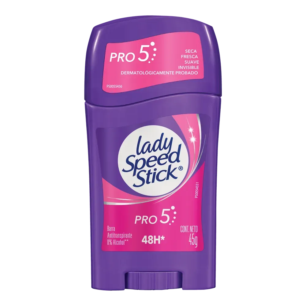 Antitranspirante Barra Pro-5 Lady Speedstick 45 g