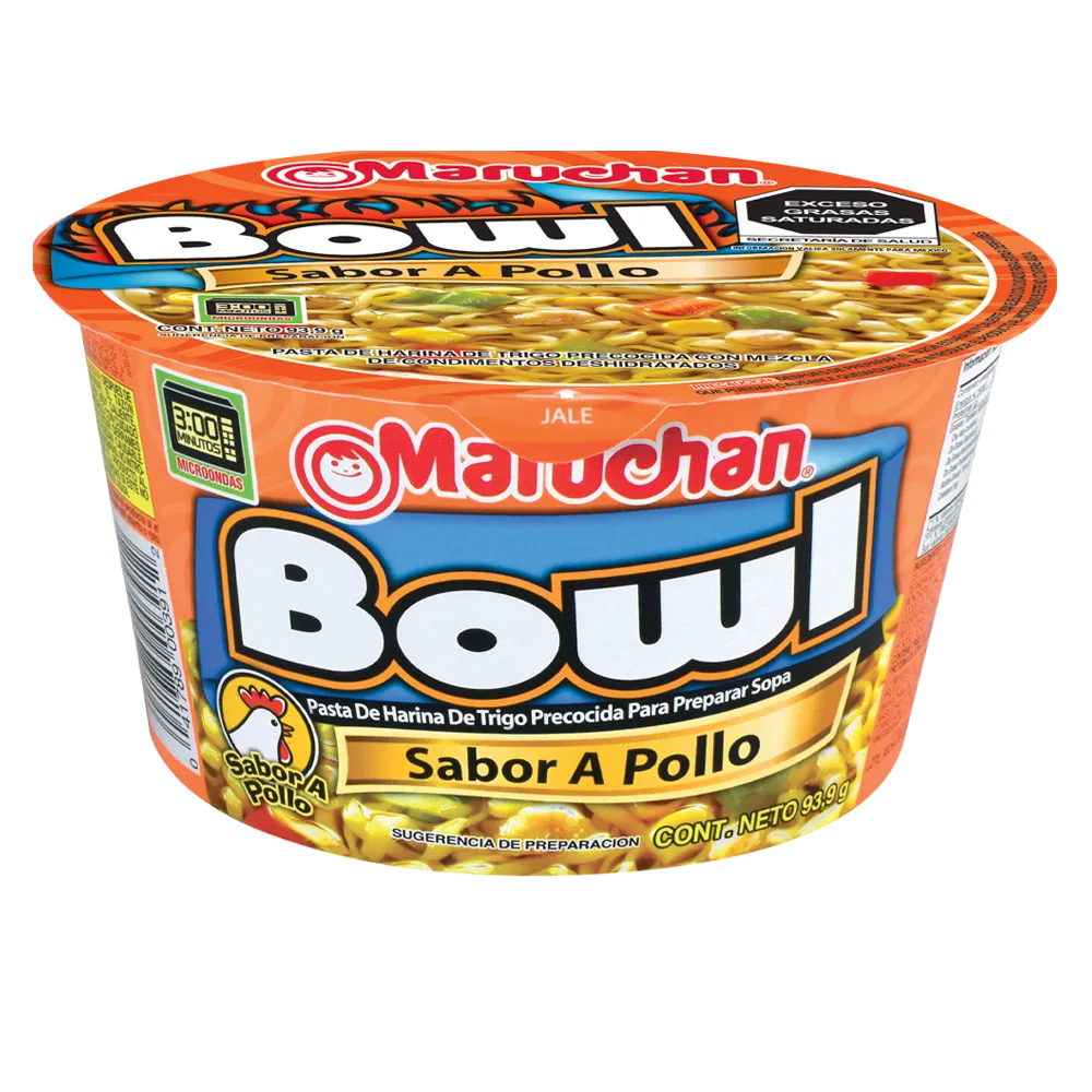 Sopa Instantanea Bowl con pollo Maruchan 94 g