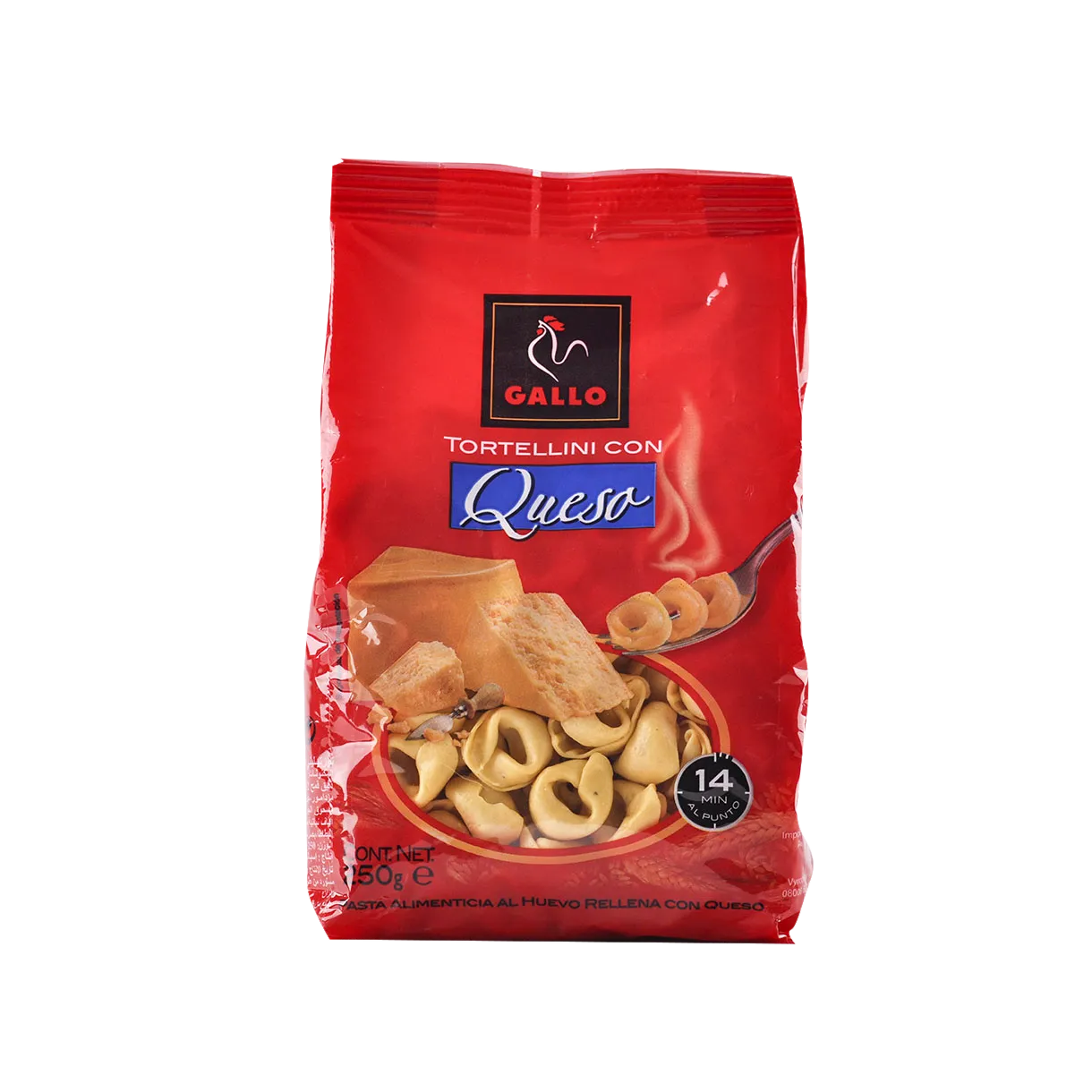 Tortellini Queso Gallo 250 Bo
