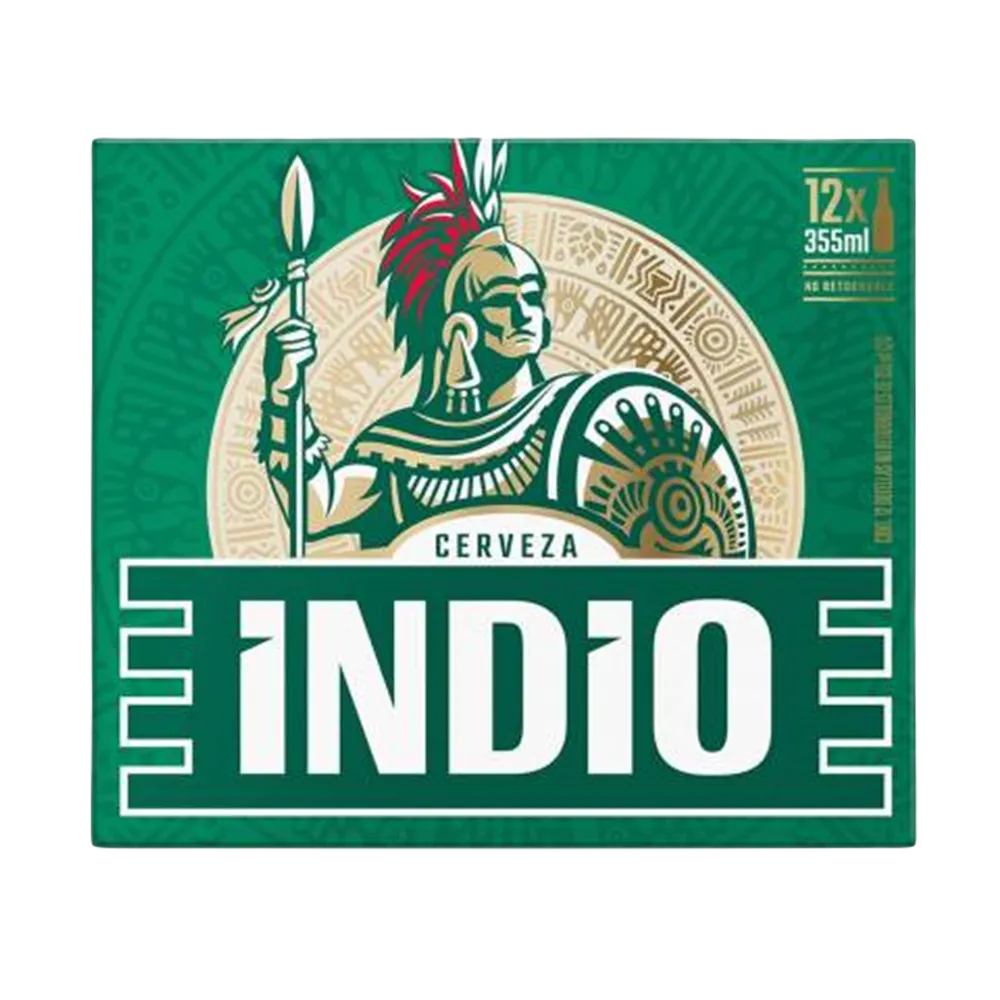 Cerveza Doce Pack Botella Indio 355 Ml