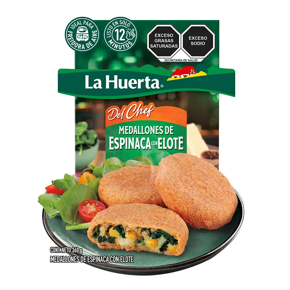 Medallones De Espinaca La Huerta 360 g